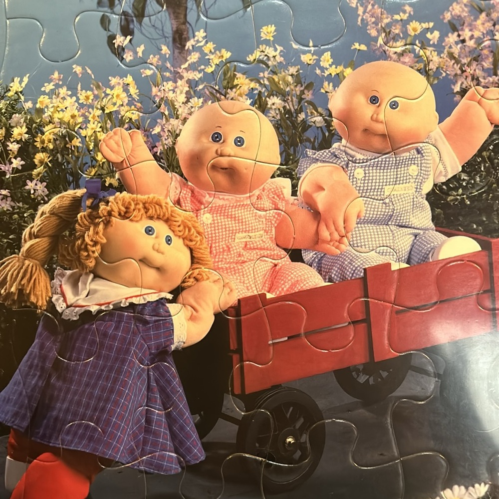 Cabbage Patch Kids puzzle 1984 sealed